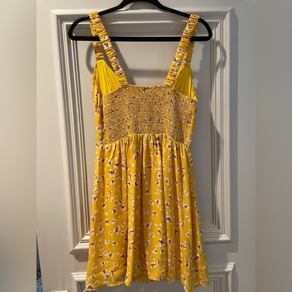 Free People yellow and red/pink patterned dress - Picture 2 of 3